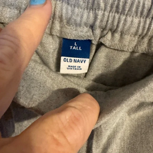 NWT Old Navy Women's Neutral Gray Straight Leg Pants LARGE/TALL    #X - Picture 5 of 7